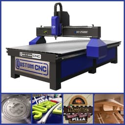 Router CNC H1-2500C | Qustom CNC Perú